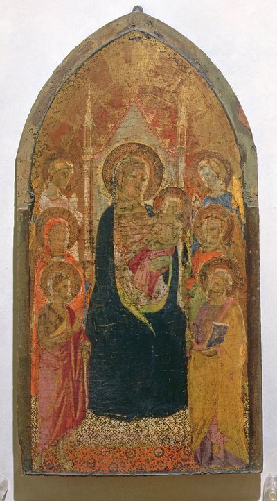 Madonna and Child with Saints by Taddeo Gaddi