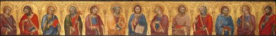 Christ and the Twelve Apostles by Taddeo di Bartolo