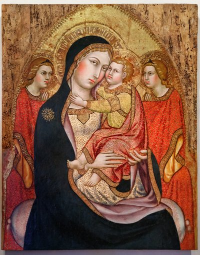 Madonna and Child with Angels by Taddeo di Bartolo
