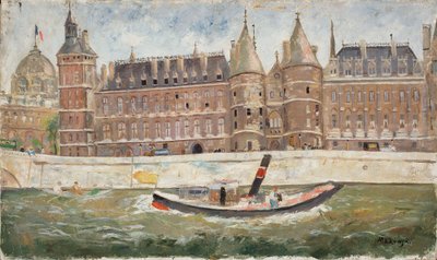 Banks of the Seine by Tadeusz Makowski