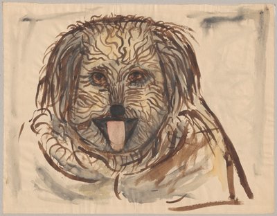 Head of a Dog by Tadeusz Makowski