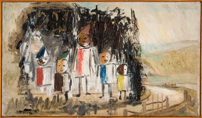 Group of Children by Tadeusz Makowski