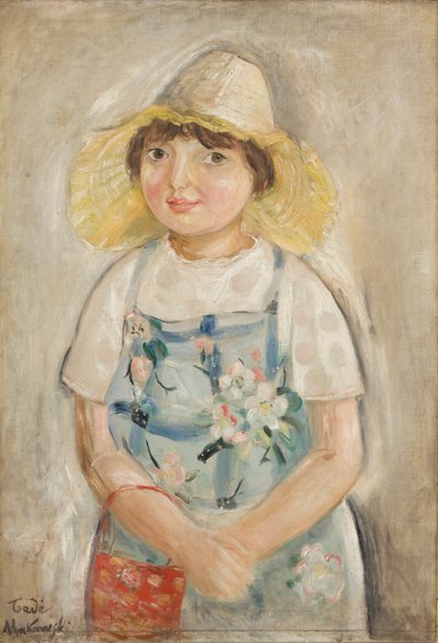 Little Gioconda by Tadeusz Makowski