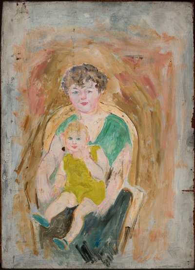 Mother with Child by Tadeusz Makowski