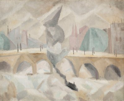Bridge over the Seine by Tadeusz Makowski