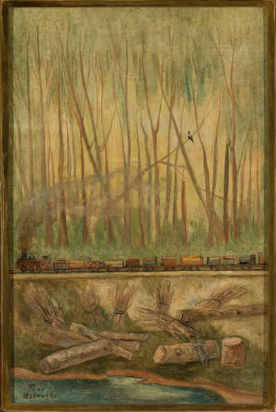 Train by Tadeusz Makowski