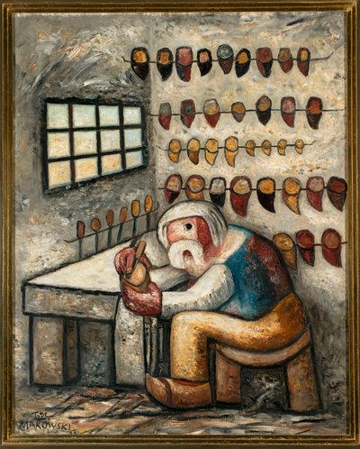 Shoemaker by Tadeusz Makowski