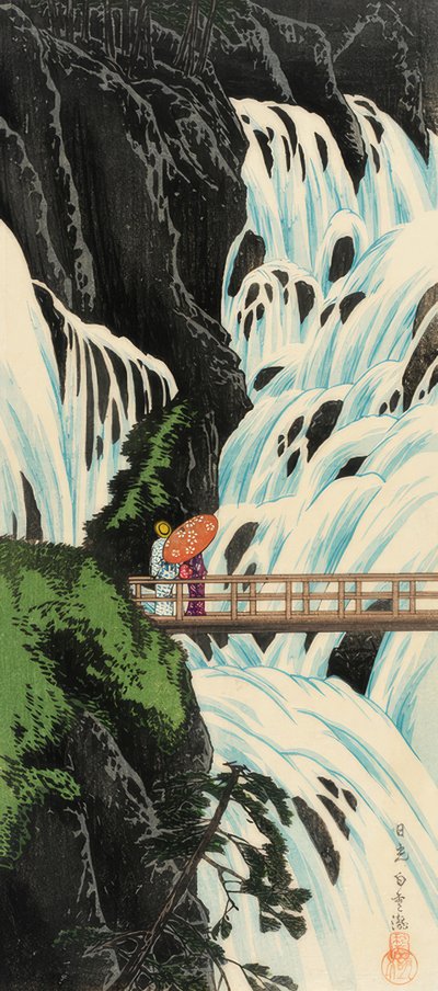 Shiragumo Waterfall of Nikko by Takahashi Hiroaki
