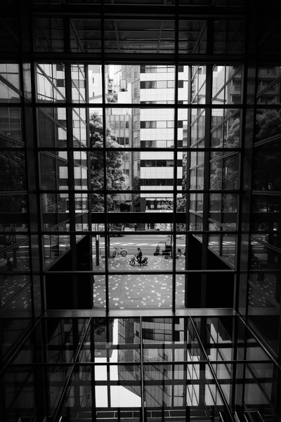 Geometric City Life by Takumi Hiura