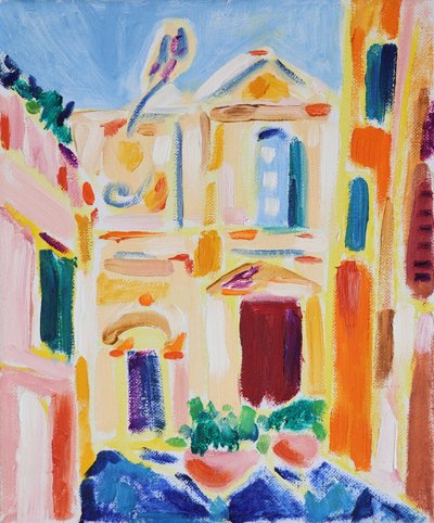Vibrant City Street by Tamara Jare