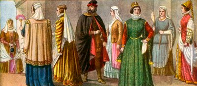 16th Century Italian Dress by Tancredi Scarpelli