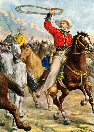 American Cowboy by Tancredi Scarpelli