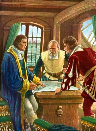 Amerigo Vespucci by Tancredi Scarpelli