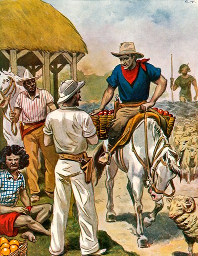 Australian farmers by Tancredi Scarpelli