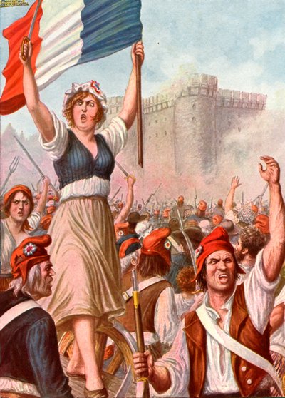 French Revolution - Taking the Bastille by Tancredi Scarpelli