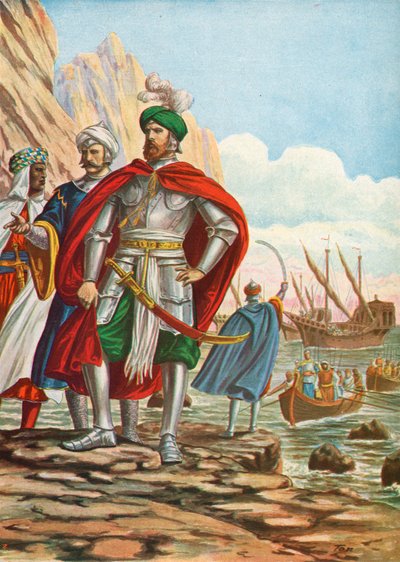 Mustafa Landing on the Island of Cyprus in 1570 by Tancredi Scarpelli