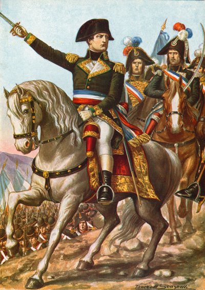 Napoleon in the First Italian Campaign, 1796 by Tancredi Scarpelli
