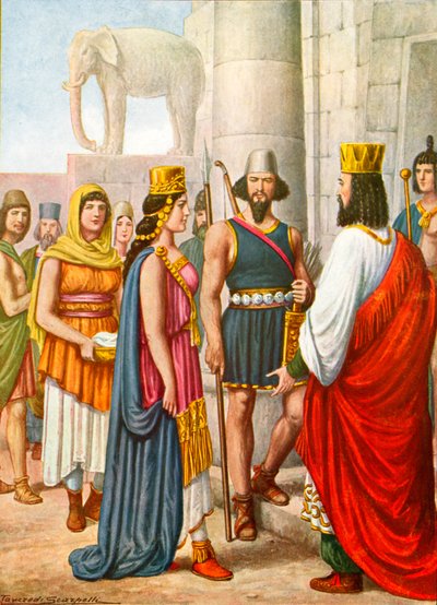 Persian Costumes by Tancredi Scarpelli