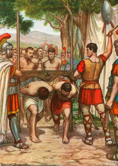 Under the Roman Yoke by Tancredi Scarpelli