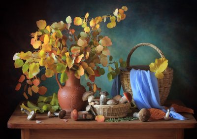 Cozy Autumn Harvest by Tatyana Skorokhod