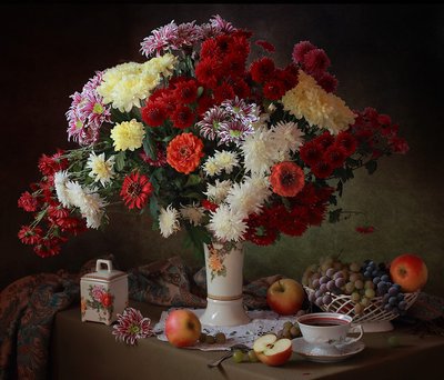 Elegant Autumn Harvest by Tatyana Skorokhod