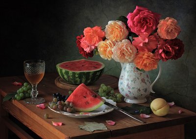 Rustic Summer Still Life by Tatyana Skorokhod