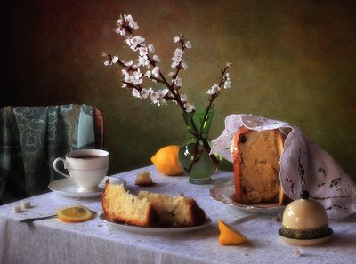Sweet Spring Tea by Tatyana Skorokhod