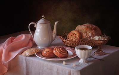 Teatime and Baked Goods by Tatyana Skorokhod