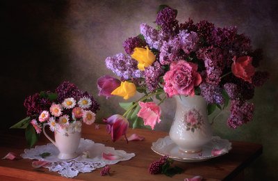 Vibrant Spring Still Life by Tatyana Skorokhod
