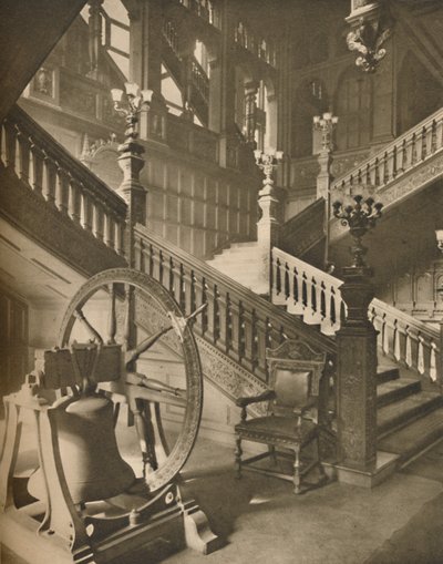 Magnificent Staircase of Grocers Hall and the Great Flemish Bell Named Martin by Taylor