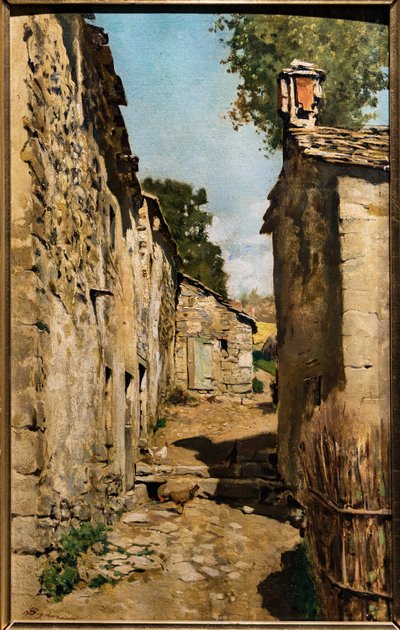 Farm Building in Settignano, c.1862 by Telemaco Signorini