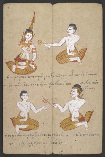 Lucky and unlucky combinations of couples, from Phrommachat by Thai School