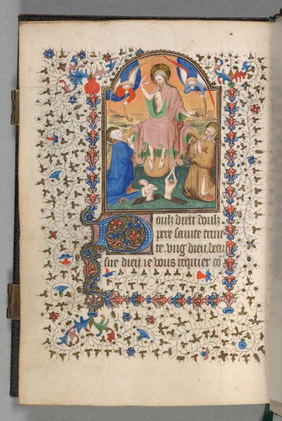 Book of Hours (Use of Paris): Fol. 204v, Last Judgment by The Bedford Master