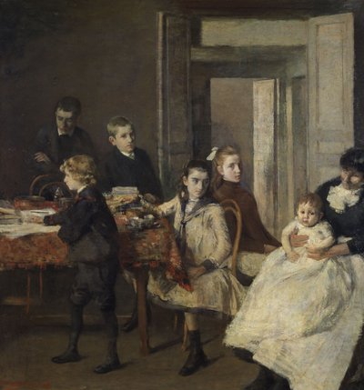 The Children of François Van Rysselberghe by Théo van Rysselberghe