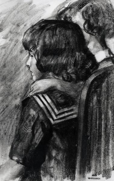 Portrait of Children, c. 1897 by Théo van Rysselberghe
