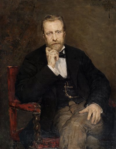 Portrait of the Artist Jean Capeinick by Théo van Rysselberghe