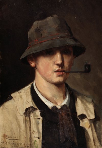 Study for a Self-Portrait by Théo van Rysselberghe