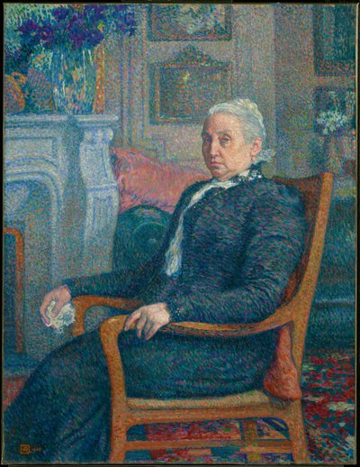 Sylvie Descamps Monnom by Théo van Rysselberghe