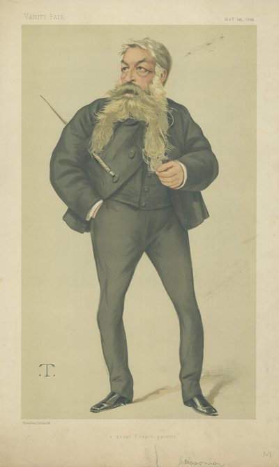 M Jean Louis Ernest Meissonier by Theobald Chartran