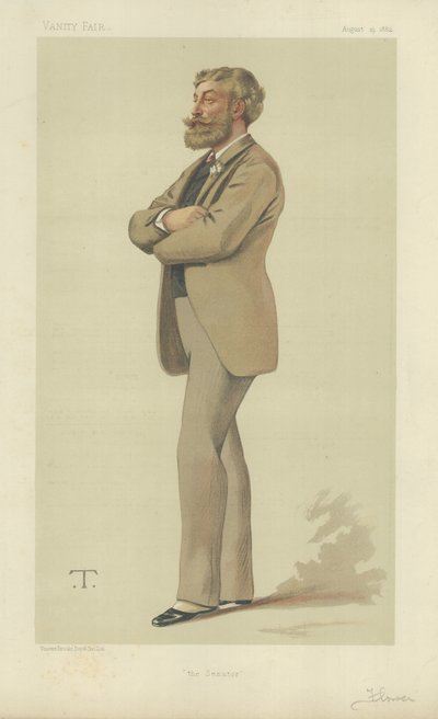 Mr Cyril Flower by Theobald Chartran