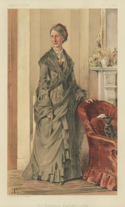 The Baroness Burdett-Coutts by Theobald Chartran