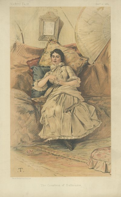 The Countess of Dalhousie by Theobald Chartran