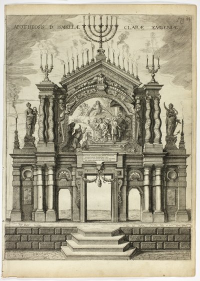 Stage in Memory of Isabella Clara Eugenia by Theodoor van Thulden
