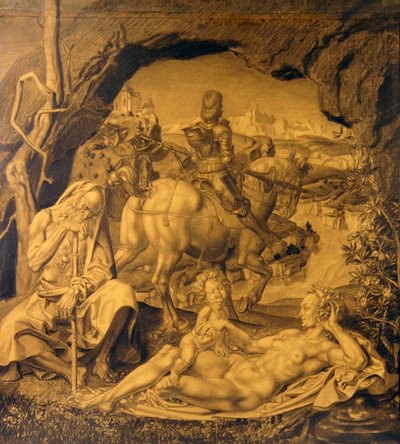 The Three Ages of Life (centre panel) by Theodor Baierl