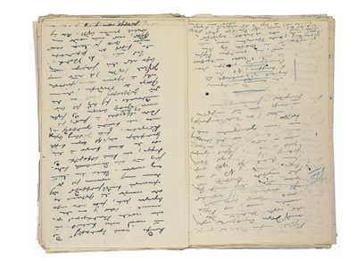 Autograph manuscript drafts for articles on Berlin life and society, together with a fragment of a draft for a novel by Theodor Fontane