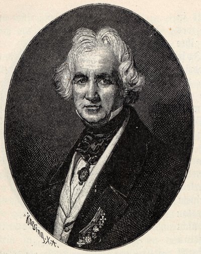 Portrait of the Sculptor Christian Daniel Rauch by Theodor Knesing