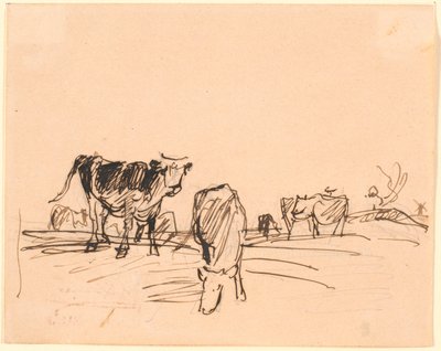 Cows in a Field by Theodor Philipsen