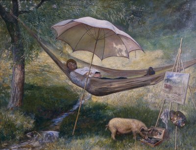 Self Portrait by Theodor Kittelsen