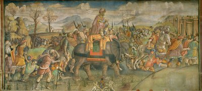 Hannibal in Italy by Theodor de Bry