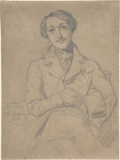 Portrait of Jennins by Théodore Chassériau